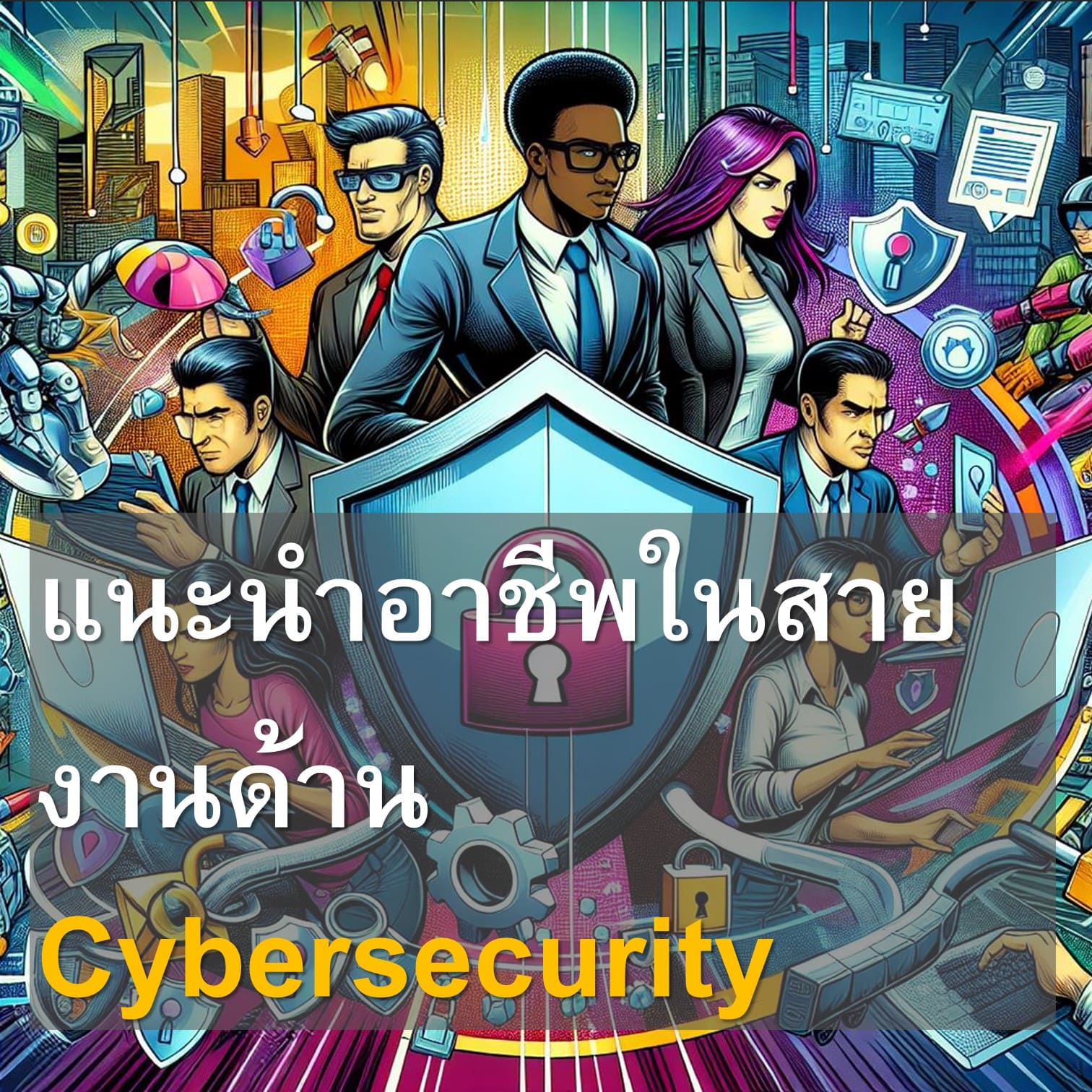 รู้จักกับอาชีพต่างๆ ในสายงานด้านความปลอดภัยไซเบอร์ (Cybersecurity)